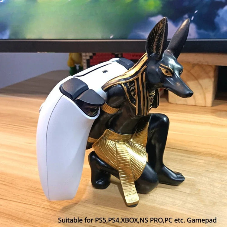 Anubis God Gamepad & Phone Holder Stand - My Own Cosmos