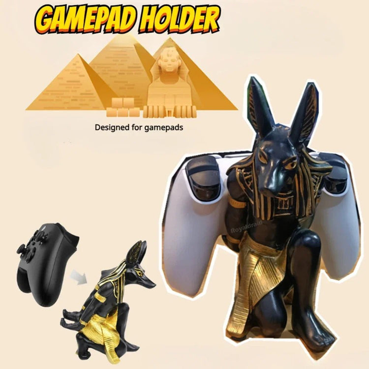 Anubis God Gamepad & Phone Holder Stand - My Own Cosmos