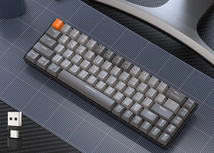 Compact Wireless Mechanical Keyboard with Dual Mode for PC PS4 Xbox iPhone iPad - My Own Cosmos