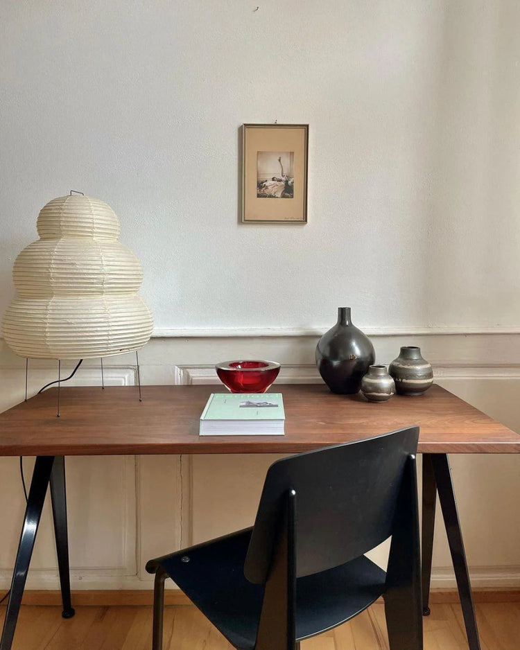 Elegant Noguchi Japanese Tower Lamp - My Own Cosmos