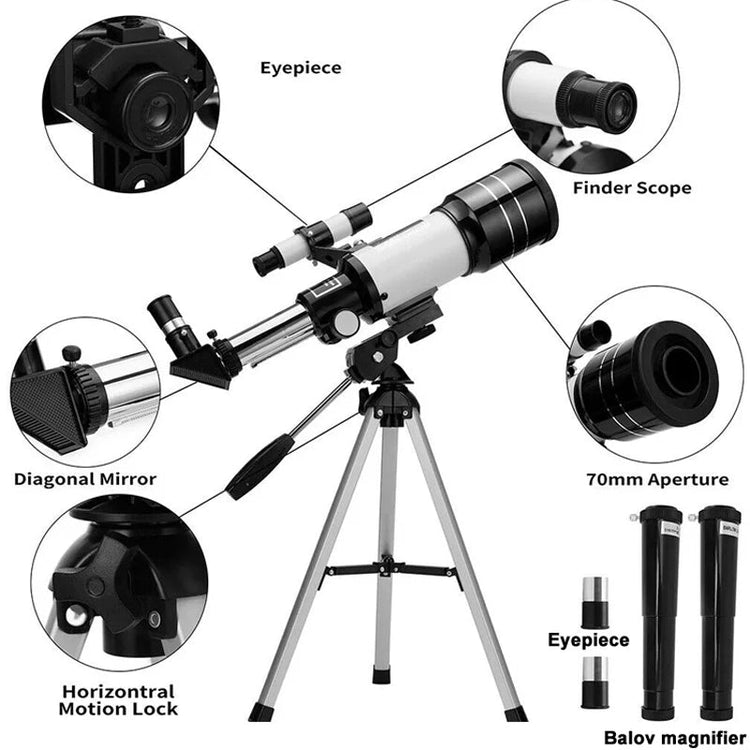 F30070 HD Astronomical Telescope - My Own Cosmos