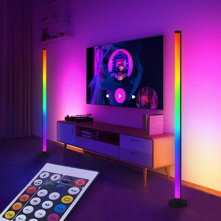 Modern Audio Sync LED Floor Corner Standing Light - My Own Cosmos