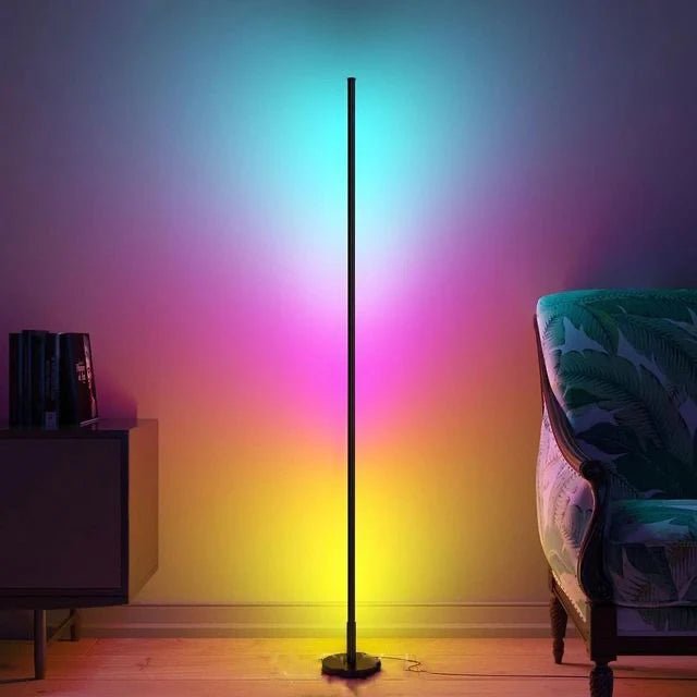 Modern Audio Sync LED Floor Corner Standing Light - My Own Cosmos