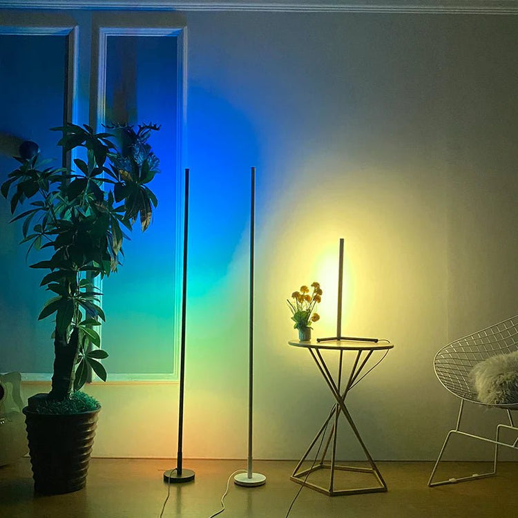 Modern Audio Sync LED Floor Corner Standing Light - My Own Cosmos