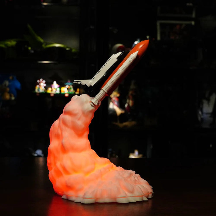 Space Rocket Launch 3D Illusion LED Lamp - My Own Cosmos