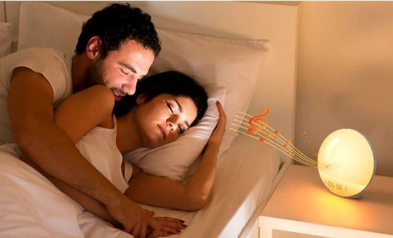 Sunrise & Sunset Alarm Clock with Nature Sounds & FM Radio - My Own Cosmos