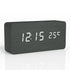 Wooden Digital Alarm Clock with Temperature Display - My Own Cosmos