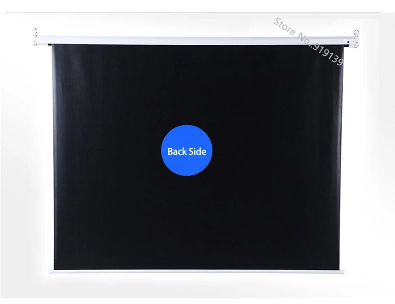 100" Electric Projection Screen with Remote - My Own Cosmos