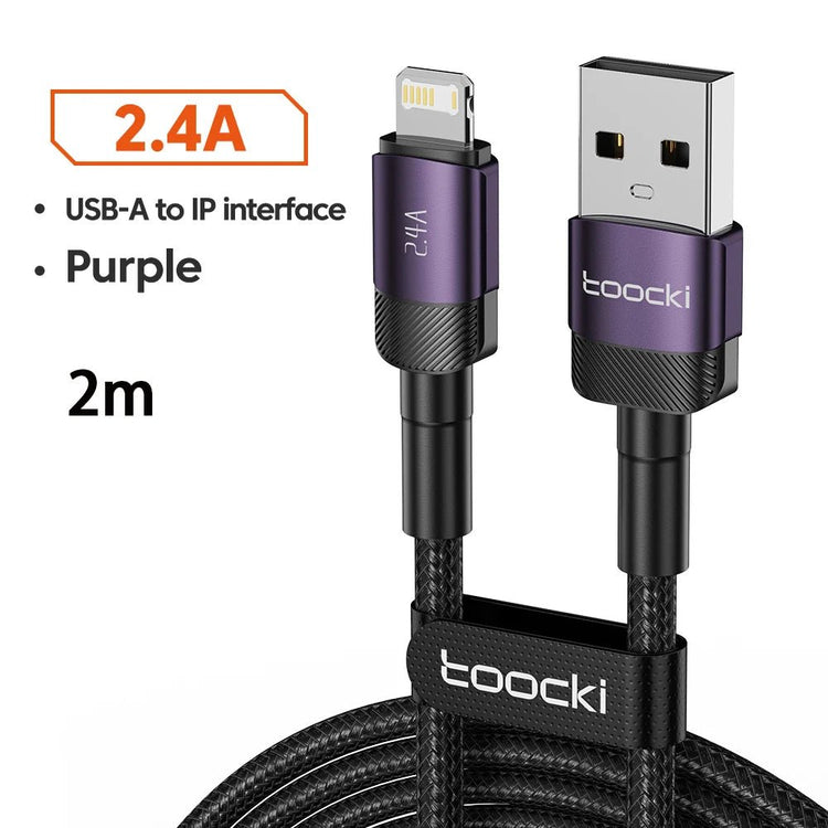 2.4A Fast Charging Flex USB Cable for iPhone - My Own Cosmos