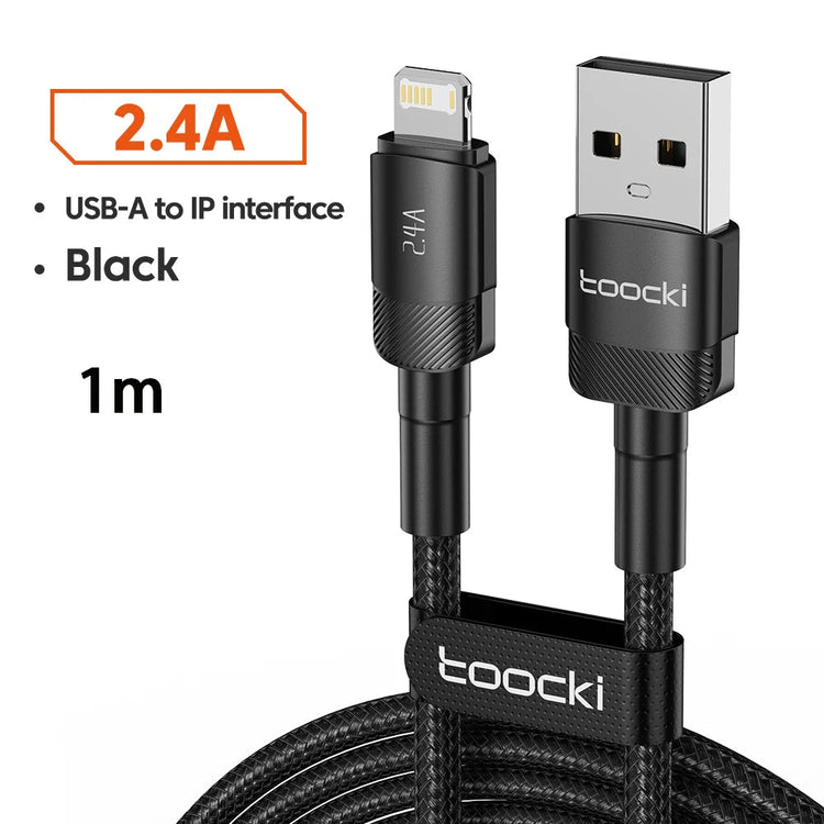 2.4A Fast Charging Flex USB Cable for iPhone - My Own Cosmos