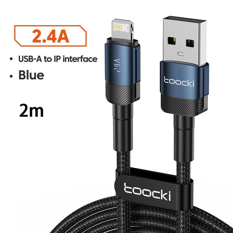 2.4A Fast Charging Flex USB Cable for iPhone - My Own Cosmos