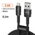 2.4A Fast Charging Flex USB Cable for iPhone - My Own Cosmos