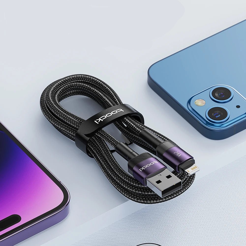 2.4A Fast Charging Flex USB Cable for iPhone - My Own Cosmos