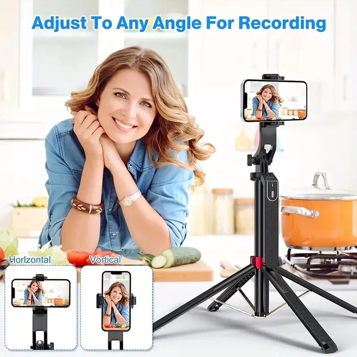 360° Rotating Tripod with Wireless Remote - My Own Cosmos