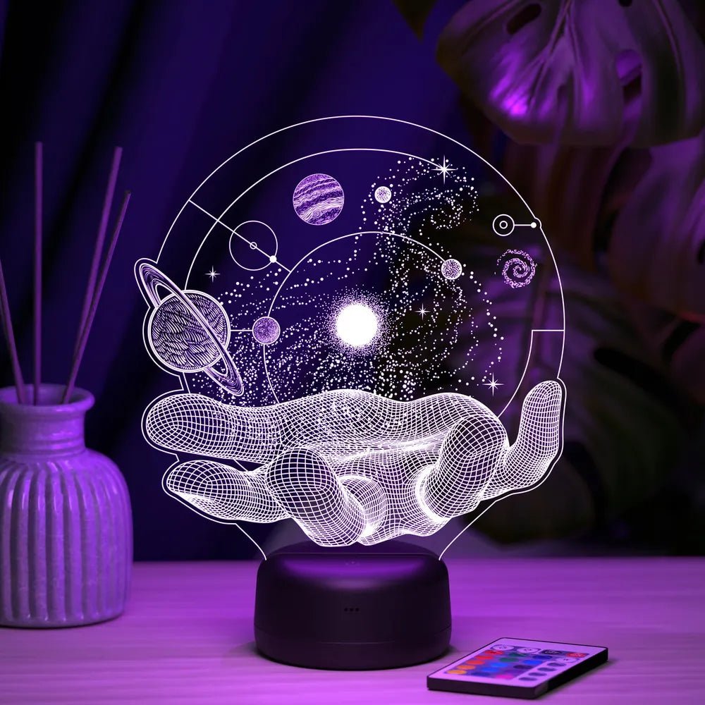 3D Optical Illusion Lamp Handheld Universe - My Own Cosmos