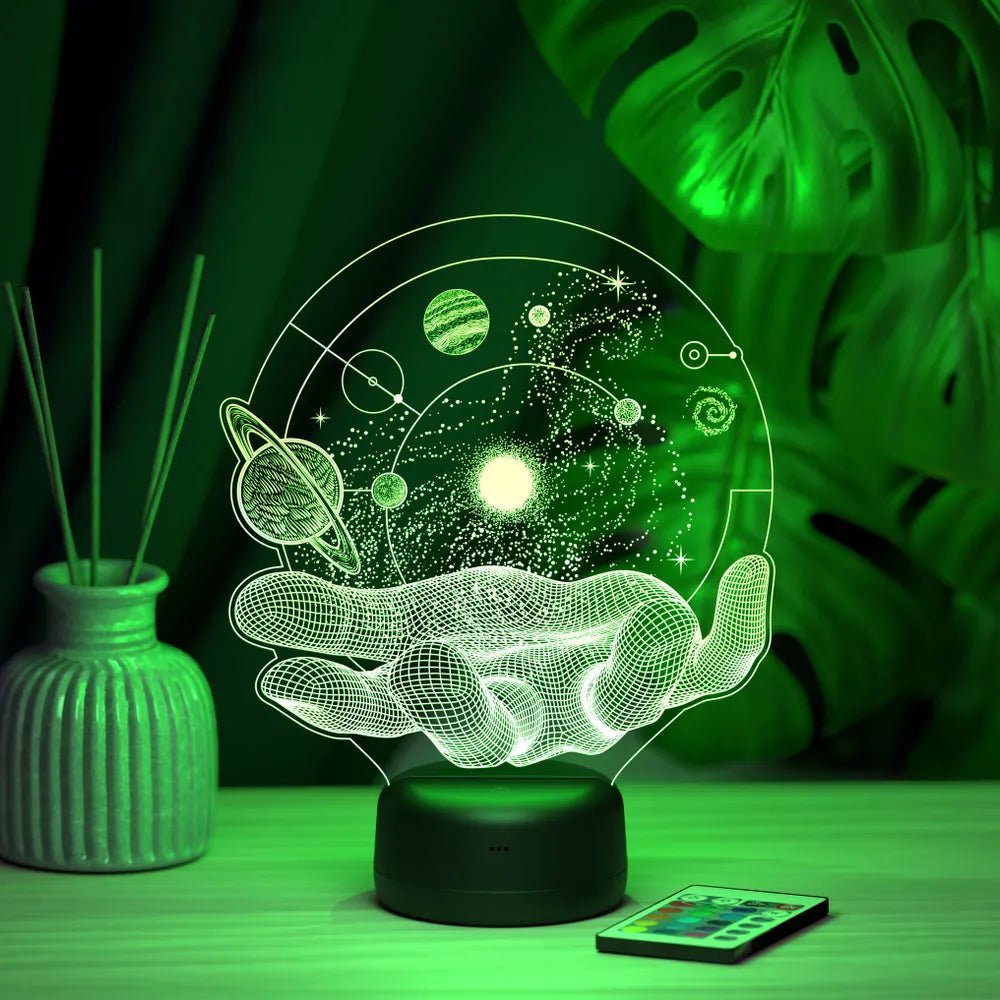 3D Optical Illusion Lamp Handheld Universe - My Own Cosmos