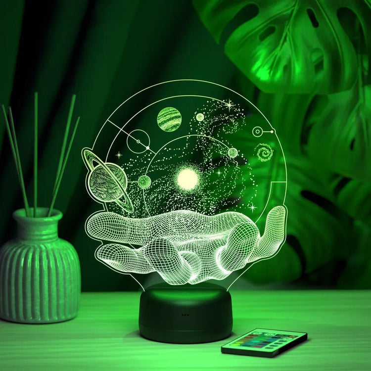 3D Optical Illusion Lamp Handheld Universe - My Own Cosmos