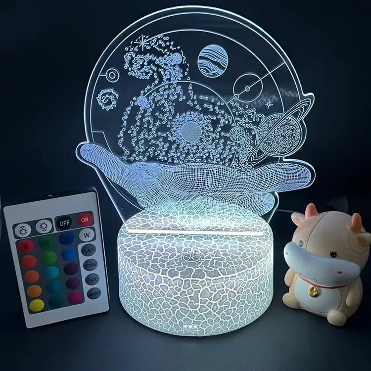 3D Optical Illusion Lamp Handheld Universe - My Own Cosmos
