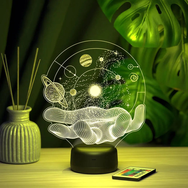 3D Optical Illusion Lamp Handheld Universe - My Own Cosmos