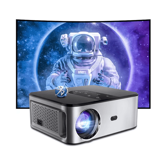 4K Ultra HD Smart Home Theater Projector 21000L, Auto Keystone, 5G WiFi, Android OS - My Own Cosmos