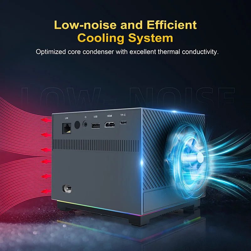 8K/4K Portable Smart Projector with Voice Control - My Own Cosmos