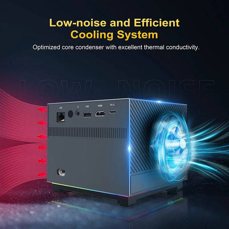 8K/4K Portable Smart Projector with Voice Control - My Own Cosmos