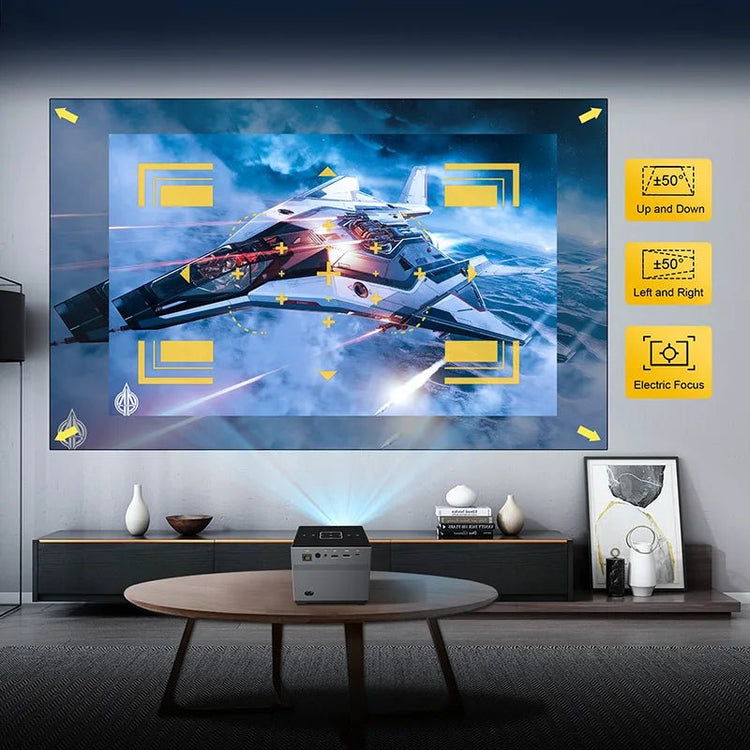 8K/4K Portable Smart Projector with Voice Control - My Own Cosmos