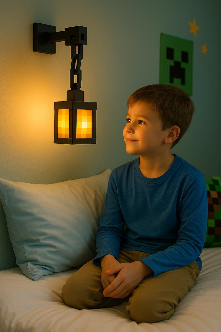 Pixel LED Lantern Night Light – Rechargeable RGB Lamp - My Own Cosmos