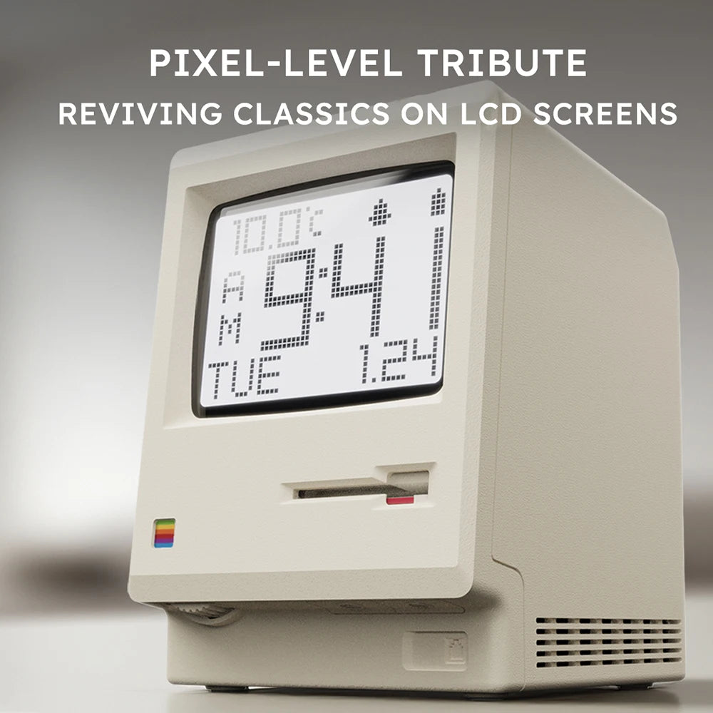 Macintosh Mini Pixel Retro Alarm Clock - My Own Cosmos