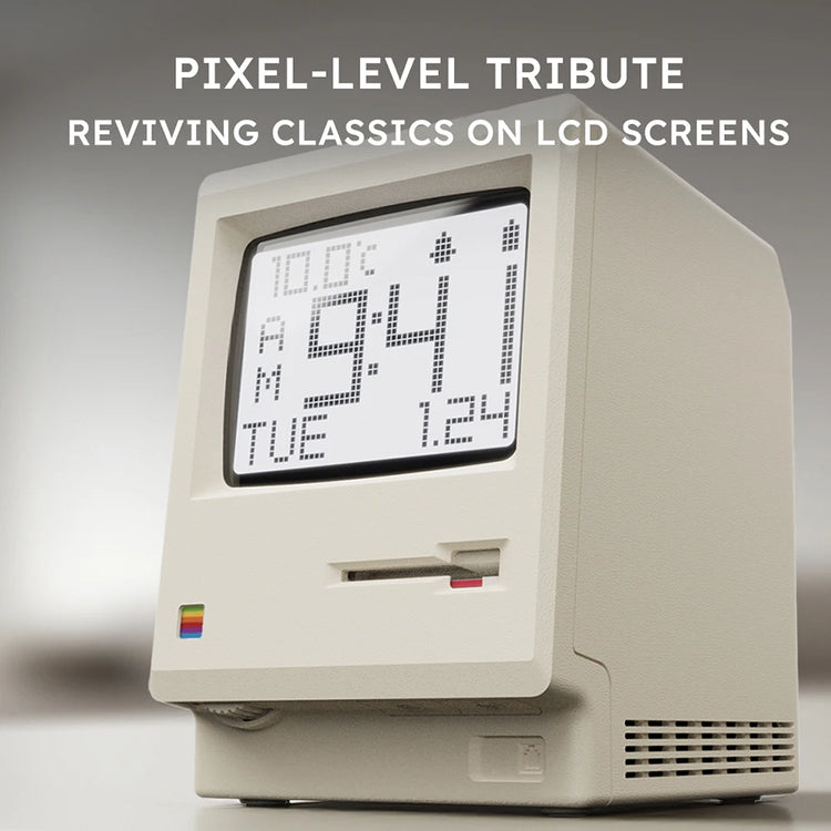 Macintosh Mini Pixel Retro Alarm Clock - My Own Cosmos