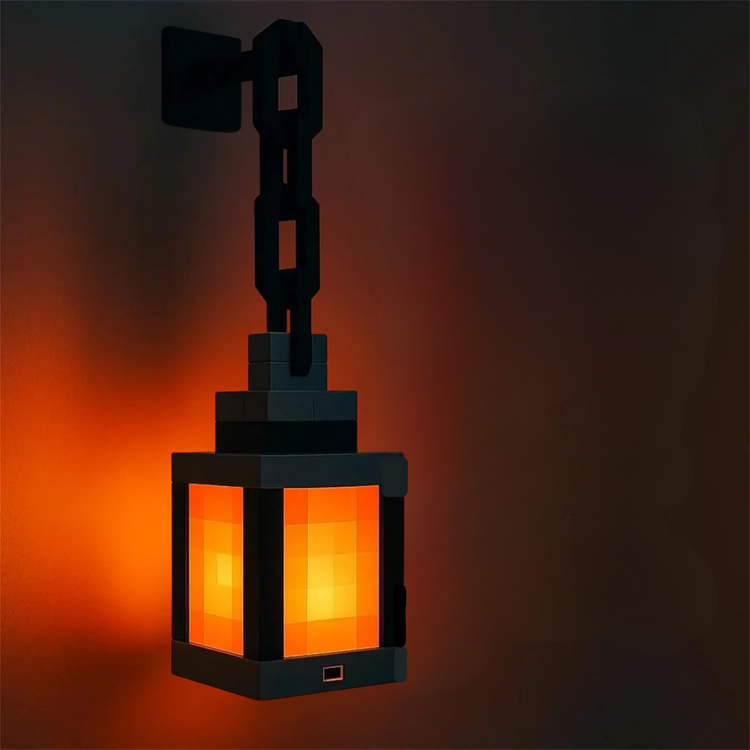 Pixel LED Lantern Night Light – Rechargeable RGB Lamp - My Own Cosmos