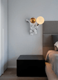Astronaut Holding the Moon Wall Lamp - My Own Cosmos