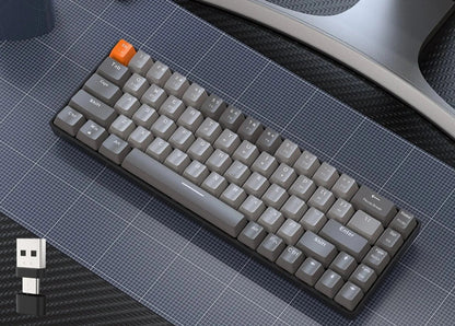 Compact Wireless Mechanical Keyboard with Dual Mode for PC PS4 Xbox iPhone iPad - My Own Cosmos