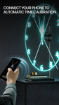 Cyberpunk 3D LED Projector Wall Clock with Video Display - My Own Cosmos