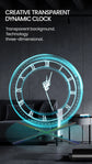 Cyberpunk 3D LED Projector Wall Clock with Video Display - My Own Cosmos