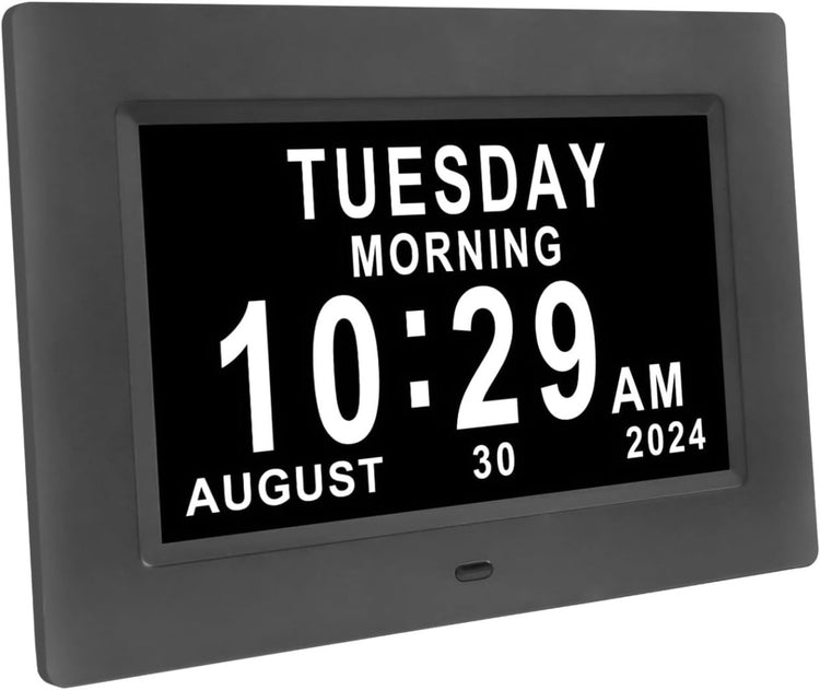Dementia Care Clock Extra - Large Digital Display for Seniors - My Own Cosmos