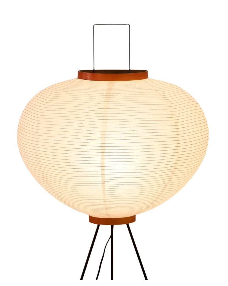Elegant Wabi - Sabi Rice Paper Floor Lamp - My Own Cosmos