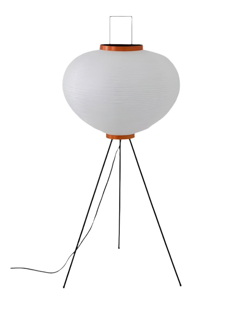 Elegant Wabi - Sabi Rice Paper Floor Lamp - My Own Cosmos