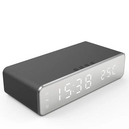 Fast Wireless Charger & LED Alarm Clock with Thermometer - My Own Cosmos