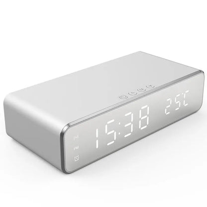 Fast Wireless Charger & LED Alarm Clock with Thermometer - My Own Cosmos
