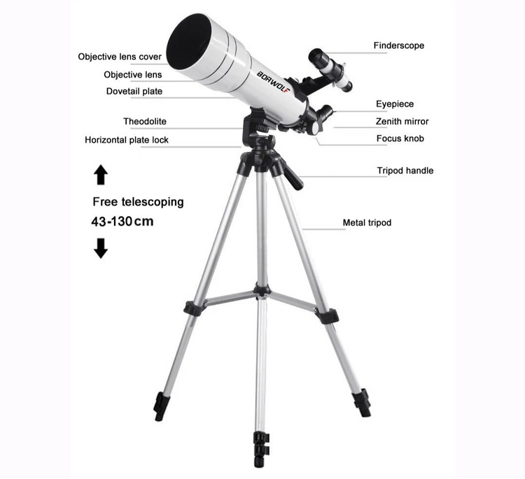 High - Definition Astronomical Telescope 333X Magnification - My Own Cosmos