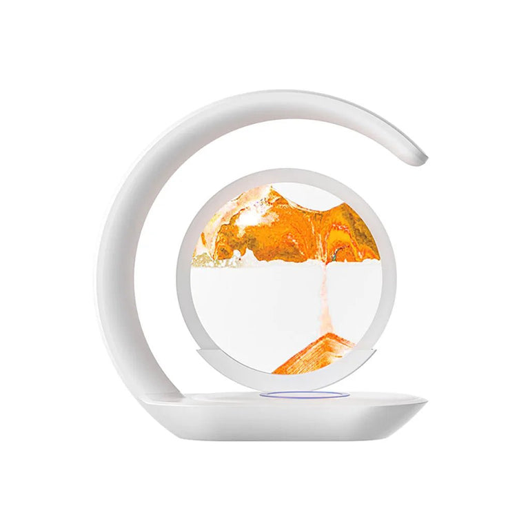 Hourglass Lamp with Wireless Charging - My Own Cosmos