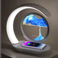 Hourglass Lamp with Wireless Charging - My Own Cosmos