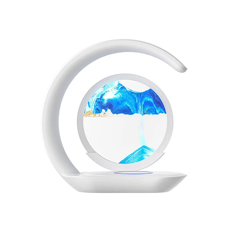 Hourglass Lamp with Wireless Charging - My Own Cosmos