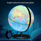 Illuminated 25cm World Globe with LED Light - My Own Cosmos