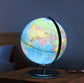 Illuminated 25cm World Globe with LED Light - My Own Cosmos