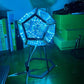 Infinity Mirror Dodecahedron Lamp - My Own Cosmos
