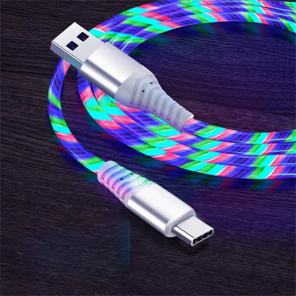 Luminous Flow Light Up Cable 3A Fast Charging Cord - My Own Cosmos