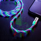 Luminous Flow Light Up Cable 3A Fast Charging Cord - My Own Cosmos