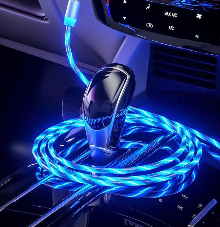 Luminous Flow Light Up Cable 3A Fast Charging Cord - My Own Cosmos